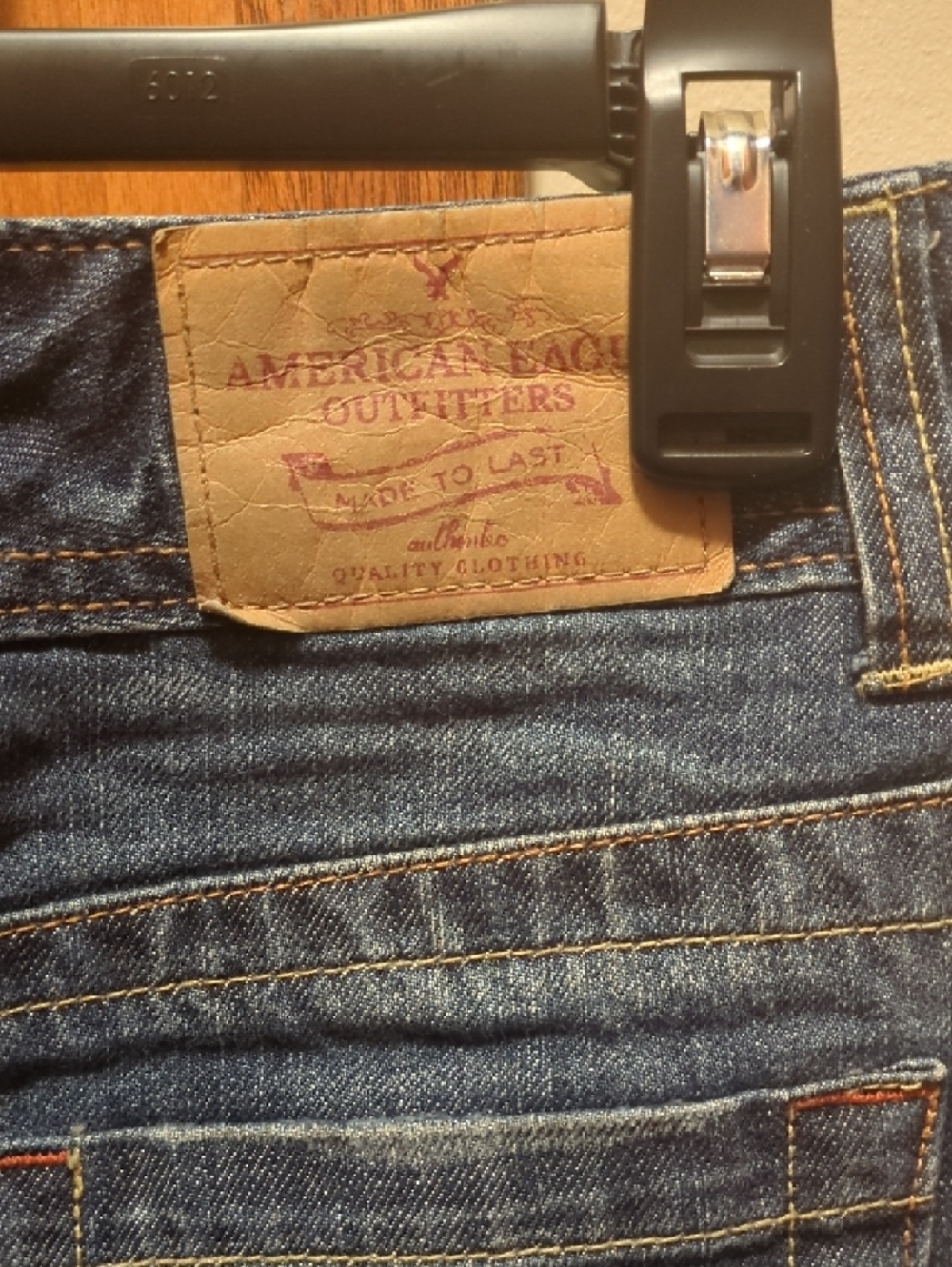 American Eagle Outfitters Dark Blue Denim Skirt - Picture 9 of 12